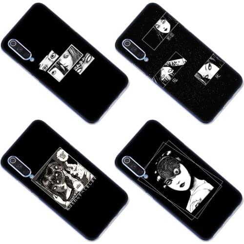 Junji Ito Tees Horror Silicone Case for Xiaomi Mi POCO X3 NFC M3 F3 Note 10 S 10i 10T 11X Pro 11i 11 Ultra 11 Lite Soft Cover