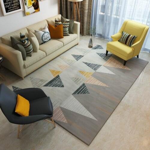 Cotton and Linen Tassel Woven Carpet Floor Mat Door Bedroom Tapestry Decorative Blanket Tea Rug Living Room Carpet