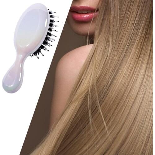 Comb Comfortable Wear-resistant ABS Handle Hair Massage Comb Hair Styling Brush Hair Brush Comb Styling Tool for Barbershop