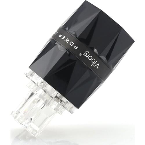 Viborg VF503S Pure Copper Silver plated Top clear Power Plug Connector for Audio DIY Mains Power Cable
