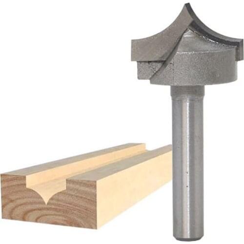 1PC 1/4" 6.35MM Shank Milling Cutter Wood Carving Double Edging Router Bits For Wood Carbide Woodworking Engraving Tools Carving