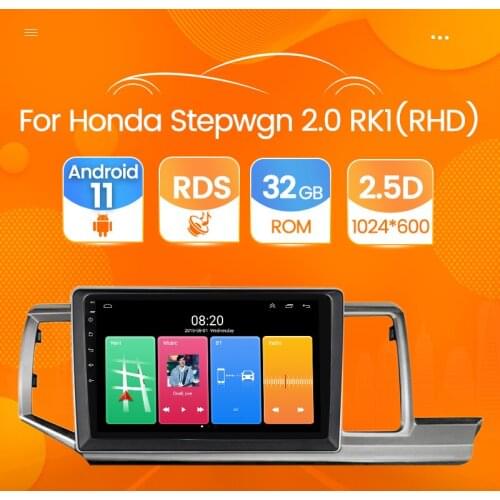 2 DIN ANdroid 11 Car Multimedia Stereo Car DVD Player Navigation GPS for HONDA STEPWGN 2009-2015 Stereo Unit No DVD WIFI RDS