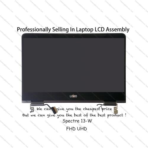918131-001 918134-001 13.3" FHD UHD For HP Spectre x360 13-W Series LCD Touch Screen Replacement Complete Assembly Brown