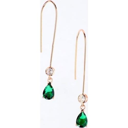 925 Sterling Earrings with Drop Design