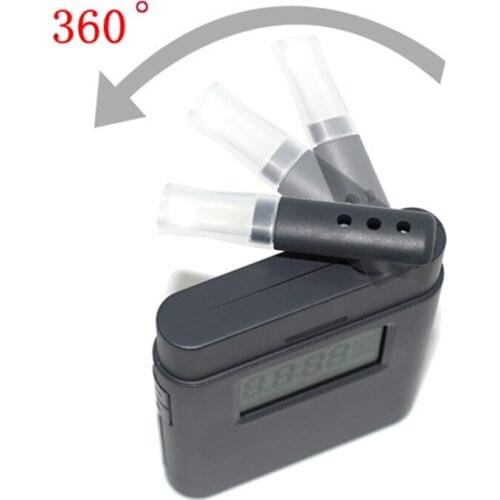 NEW AT838 Professional Police Digital Breath Alcohol Tester Breathalyzer Free shipping Dropshipping
