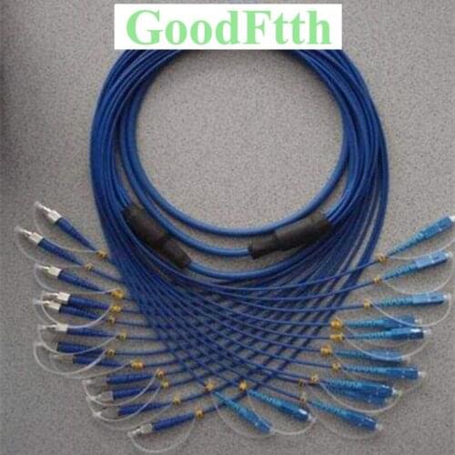 Armoured armored Patch Cord SC-FC FC-SC UPC SM 12 Cores GoodFtth 200-1000m