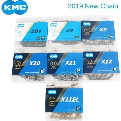 KMC chain X8 9 10 11 12 speed silver gold mountain bike road bike folding bicycle chain