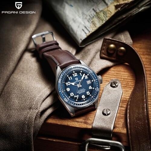 PAGANI Design 2020 New Men Watch Luxury Automatic Mechanical Wrist Watch Men Top Brand 100m Waterproof Watch Japan NH35A Clock