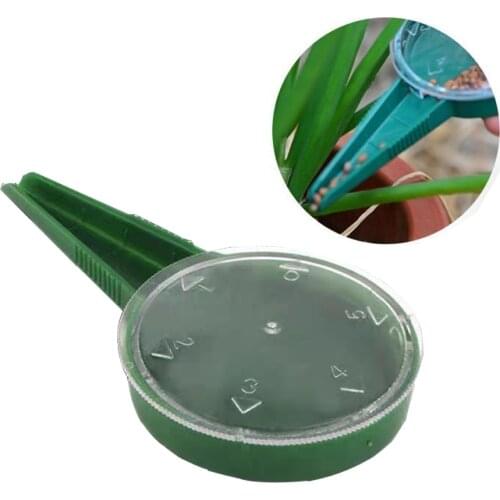 Garden Plant Seed Dispenser Sower Planter Seed Dial With 5 Different Settings Adjustable Size Disseminator Garden Tool Supplies