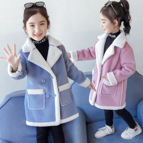 Winter Thicken Windproof Warm Coat for Girls Children Outerwear Kids Clothes Boys Jackets Plus Thick for 4-12 Years Teenager
