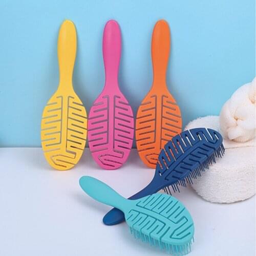 1PC Hair Comb with PVC Box Colorful Professional Hair Massage Hair brush Dry Wet Hair Care Styling Tool Anti Tangle Anti-static
