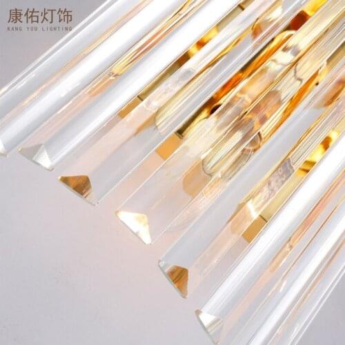 Retro RH K9 Crystal Shades G9 Wall Lamp American Bedside Sconce Lighting Fixtures Lustre Living Room Wall Light