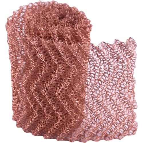 1 Meter 4 Wires Pure Copper Mesh Woven Filter Sanitary Food Grade For Distillation Moonshine Home Brew Beer 100mm Width