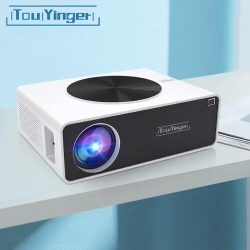 LED Full HD Projector Touyinger Q9 wifi Android 1080P Support 4K video Projector for home theater USB FHD home cinema projectors