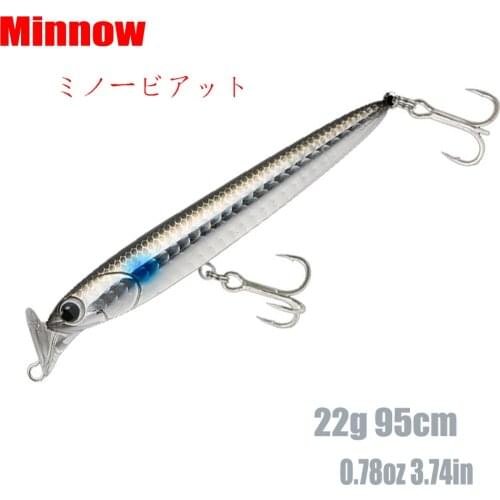 Sinking Minnow Lure Fishing New 2021Pike Fly Fishing Artificial Sea Spinning Hard Bait Surface Lure Jerkbait Fishing Accessories