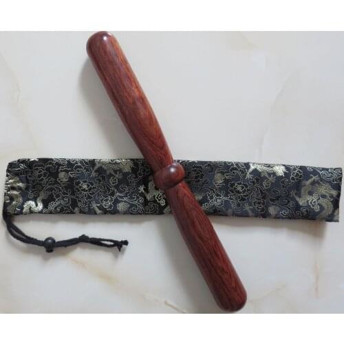 Top quality rose wood Wooden ruler tai chi ruler massage stick Martial Arts sticks fitness rods kung Fu health bar length 40cm