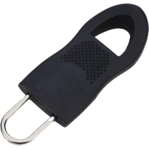 Wonderlife Spot removable zipper head universal bag bag coat clothing universal metal rubber pull lock