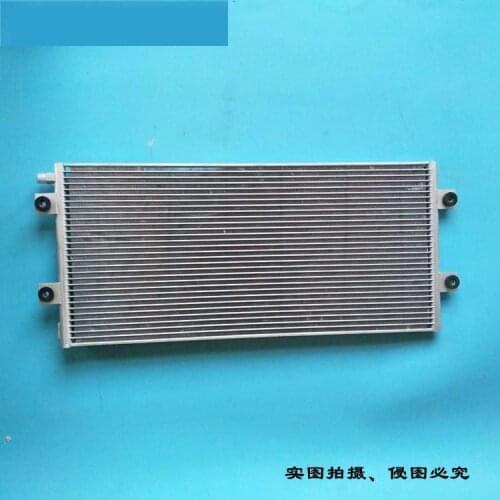For excavator parts Komatsu 230 240 270 300 360 390 430 450-7-8 condenser air conditioner radiator cooling net high quality