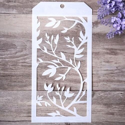 12*24 cm DIY Craft Layering Tree Stencil for Painting Scrapbooking Stamping Stamps Album Decorative Embossing Paper Cards