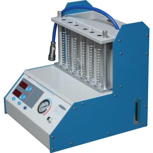 220V 110V 6 Jars Fuel Injector Tester Ultrasonic Cleaning Machine MST-A360 Support Gasoline Petrol Engine Vehicles Diagnose