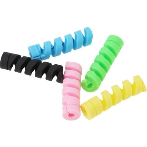 Charging Cable Protector Cables Management USB Charger Cord Organizer for iPhone Samsung Earphone Wire 500pcs