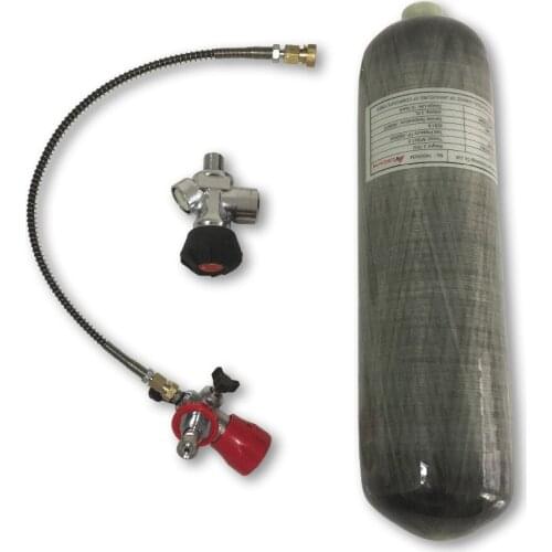 AC103301 Acecare New Paintball Gun 3LCE 4500Psi Air Tank Gas Cylinder & Valve & Fill Station Drop Shipping Cylinders Diving2019