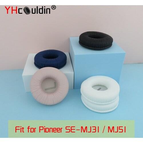 Earpads for Pioneer SE-MJ31 SE-MJ51 MJ31 MJ51 Headphones Ear Cushions Covers PU Ear Pad Replacement