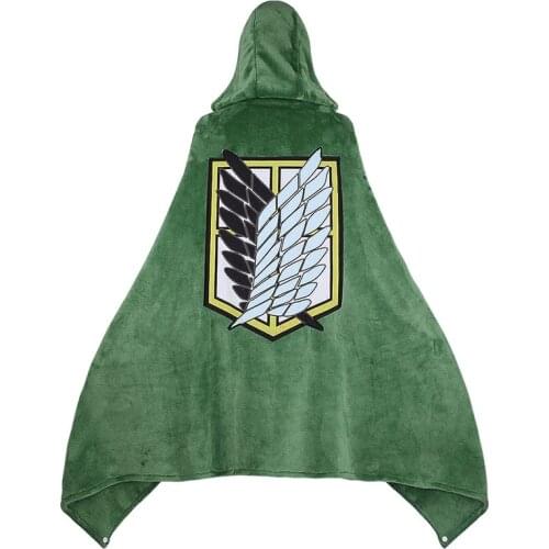 Anime Attack On Titan Cosplay Apparel Wings Of Liberty Fighting Giant Cloak Comfortable Suit Halloween Dresses Movie Collection