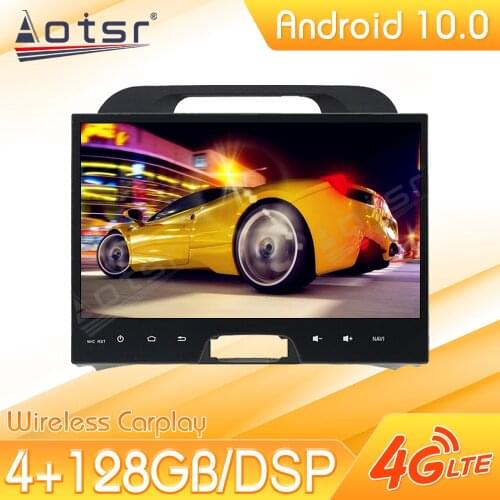 Android Car Multimedia Stereo Player For Kia Sportage 3 2010 2011-2016 Tape Radio Recorder Auto GPS Navi Head Unit No 2Din 2 Din