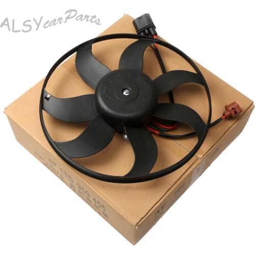 New 3C0 959 455 F Radiator Cooling Fan Left Primary Assembly For VW Golf Jetta Rabbit Passat Touran Tiguan Audi A3 S3 TTS Seat