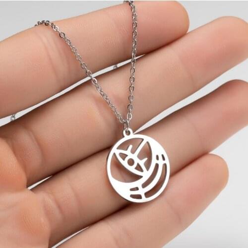 Simple Evil Eye Thin Pendant Women Jewelry Necklace Turkish Lucky Fashion Gold Color Choker Chain Female Daily Minimalist Gifts