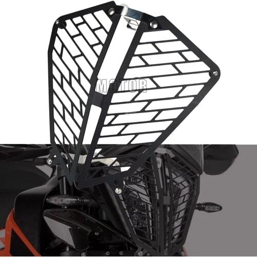 FOR 790 890 Adventure S/R ADV Motorcycle Headlight Headlamp Aluminium Grill Head Light Lamp Guard Protector Cover Protection