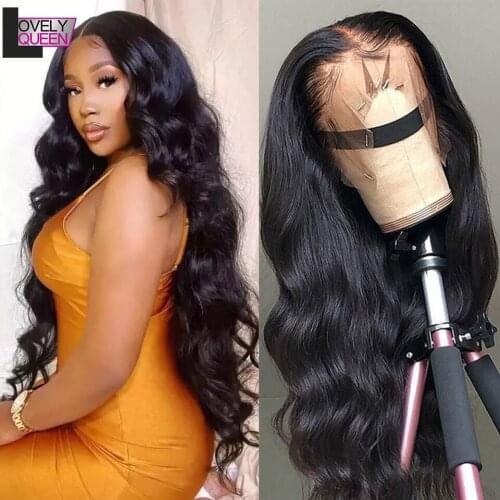 30 Inch Lace Part Wig Body Wave Human Hair Wigs T Part Lace Wig Human Hair Malaysian Hair Wigs Remy Human Hair Lace Part Wigs