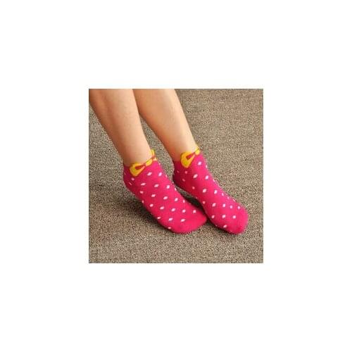 Hot Korean bow little cotton socks Four Seasons General female socks