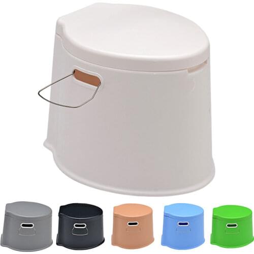 Portable Toilet Mobile Toilet Travel Camping Commode Potty Elderly Pregnant Movable Toilet Multifunction Bedpan RV toilet