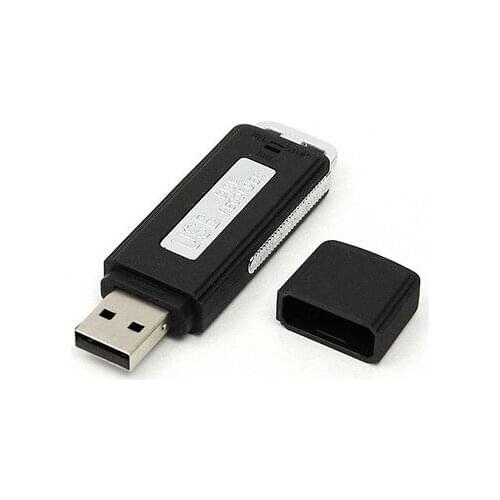 Professional Small U Disk Mini Dictaphone USB Voice Recorder Pen 8GB U-Disk Flash Drive Digital Audio Recorder Micro SD TF Card