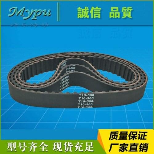 Rubber timing belt T10-500/520/560/600/630/750/780/800/840/1010/1420/1500