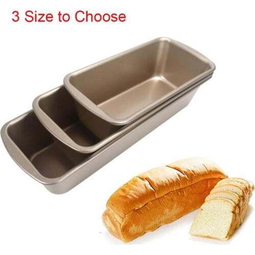 Loaf Pan Creative Non-toxic Rectangular Nonstick Bread Baking Pan Bread Pan DIY Non Stick Pan Baking Supplies Baking Bakeware