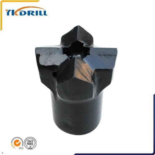 Hard Stone Rock Drilling Taper Cross Bit