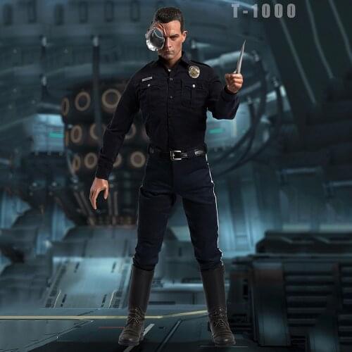 In Stock For Collection IT-002 1/4 Scale Male Terminator Robot Mechanical Killer T1000 Full Set Action Figure Model