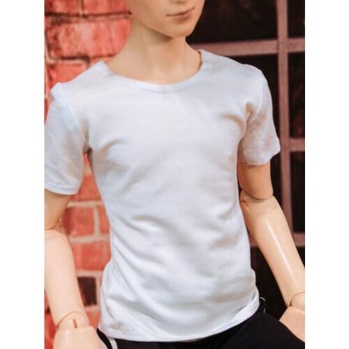 [wamami] White Dress T Shirt For 1/3 1/4 DD SD AOD Male Dolls Dollfie Outfits
