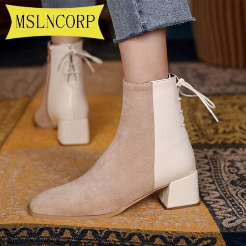 Plus Size 34-48 Women Boots Style Flock Velvet Stretch Boots Casual Fashion Internal Short Plush European and American All Match