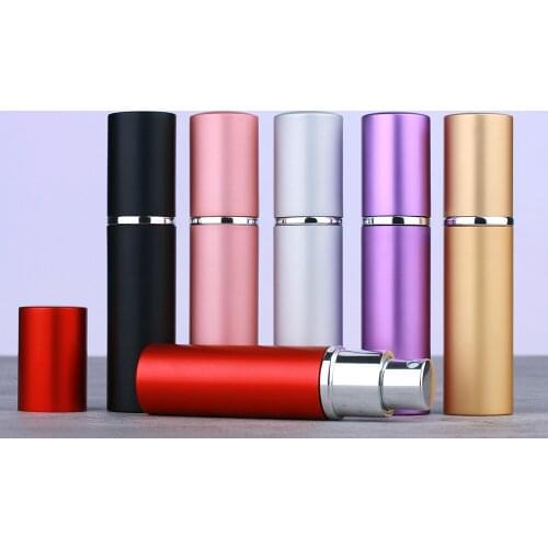 20Pcs/Lot 10ml Aluminum Empty Parfum Bottle Refillable Portable Perfume Bottle Atomizer Spray Traveler