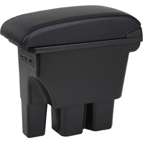 Car Center Console Armrest Box Storage Box with USB Port for Suzuki Jimny Armrest Jimny 2017 2018 2019 2020