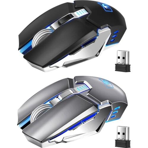 3500dpi RGB Bluetooth-compatible Wireless Mouse for Professional Computer Gamer PC Laptop Desktop 6 Buttons Silent Gaming Office