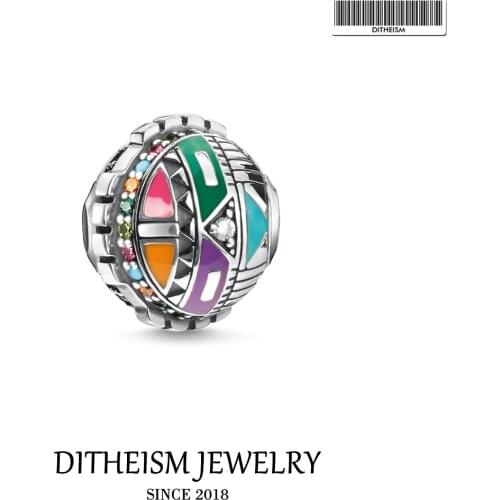 DIY Beads Sun Symbol Bead 5mm Hole,2019 Autumn New 925 Sterling Silver Jewelry Gift For Women Men Fit Bracelets Necklace Choker