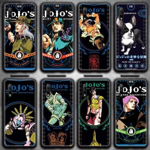 JoJo Bizarre Adventure Phone Case for Huawei Honor 30 20 10 9 8 8x 8c v30 Lite view 7A pro
