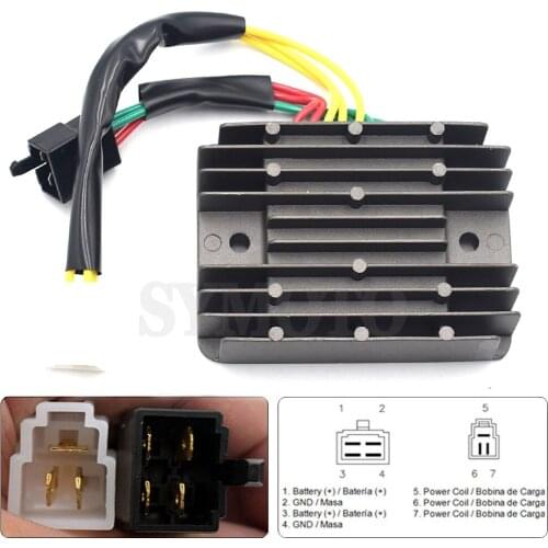 For Ducati Monster 600 Dark City 620 695 696 750 796 800 900 1000 1100 Metallic ie S2R S4R S4RS Voltage Regulator Rectifier 12V