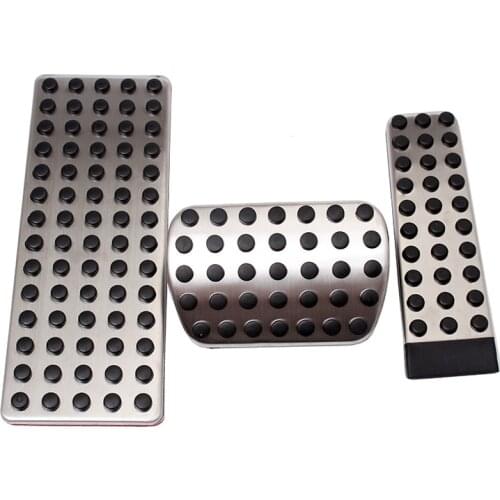 For Mercedes-Benz W140 W220 W221 S Class 1993-2012 accelerate Pedal Brake Pedal Rest Pedals Cover Car Styling Accessories Kit
