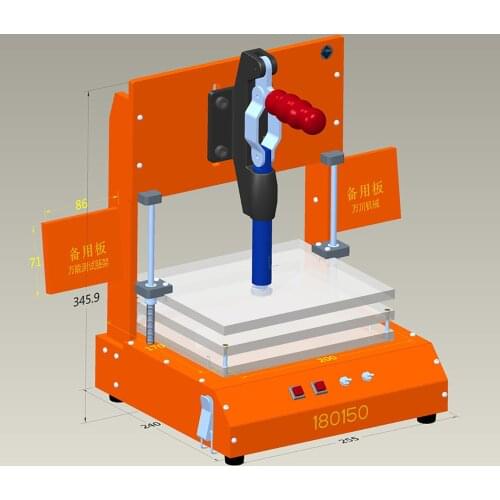 PCBA Test Fixture Tool Bakelite Fixture Test Rack Printed Circuit Board Test Fixture Universal Test Frame PCB Testing Jig